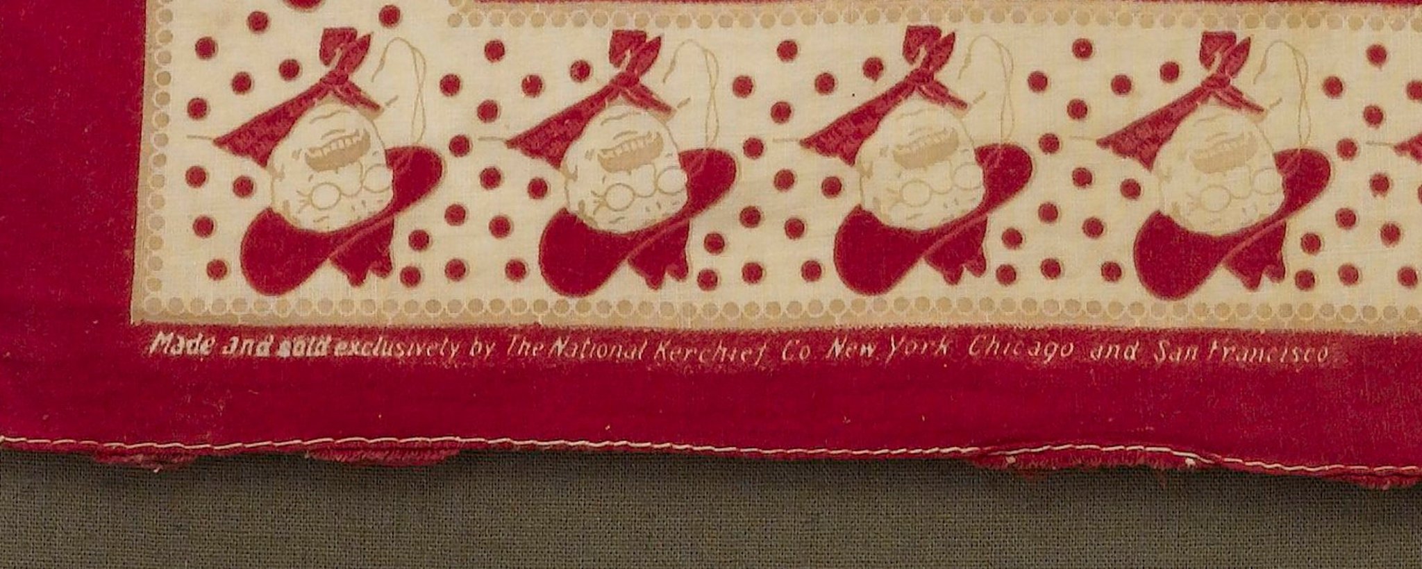 Theodore Roosevelt "Hat in the Ring" Bandana, 1912 - The Great Republic