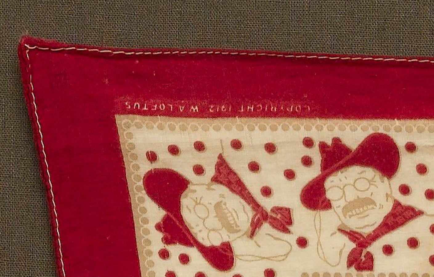 Theodore Roosevelt "Hat in the Ring" Bandana, 1912 - The Great Republic