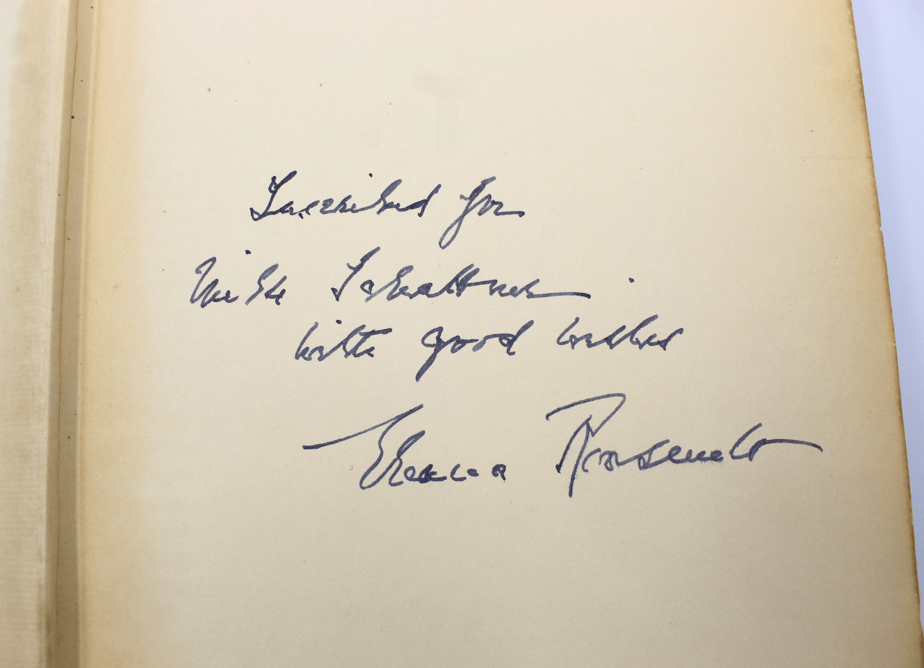This I Remember, Signed and Inscribed by Eleanor Roosevelt, First Edition, in Original Dust Jacket, 1949 - The Great Republic