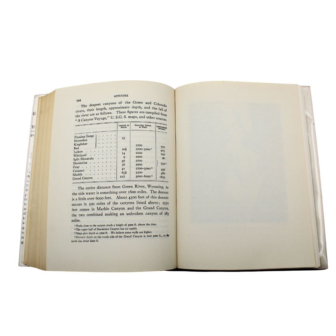 Through the Grand Canyon from Wyoming to Mexico, by Ellsworth L. Kolb, Signed by Emery Kolb, with Dust Jacket, 1963 - The Great Republic