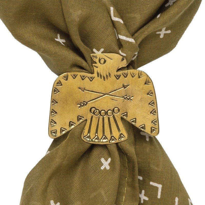 Thunderbird Brass Bandana Slide - The Great Republic