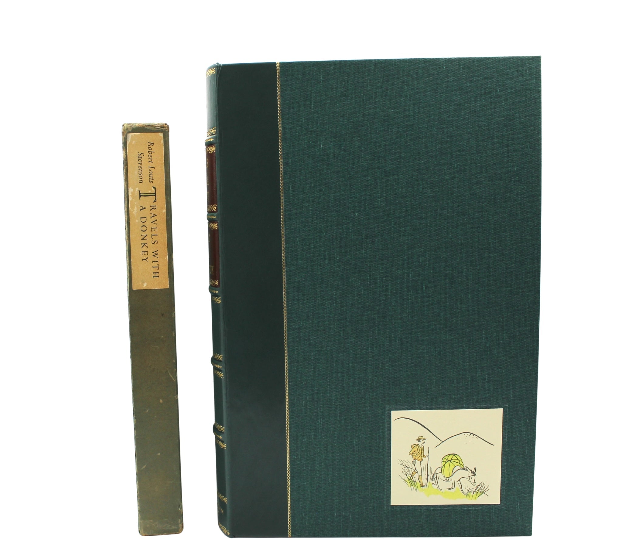 Travels with a Donkey in the Cevennes by Robert Louis Stevenson, Illustrated by Roger Duvoisin, Artist Signed Limited Edition, 1957 - The Great Republic