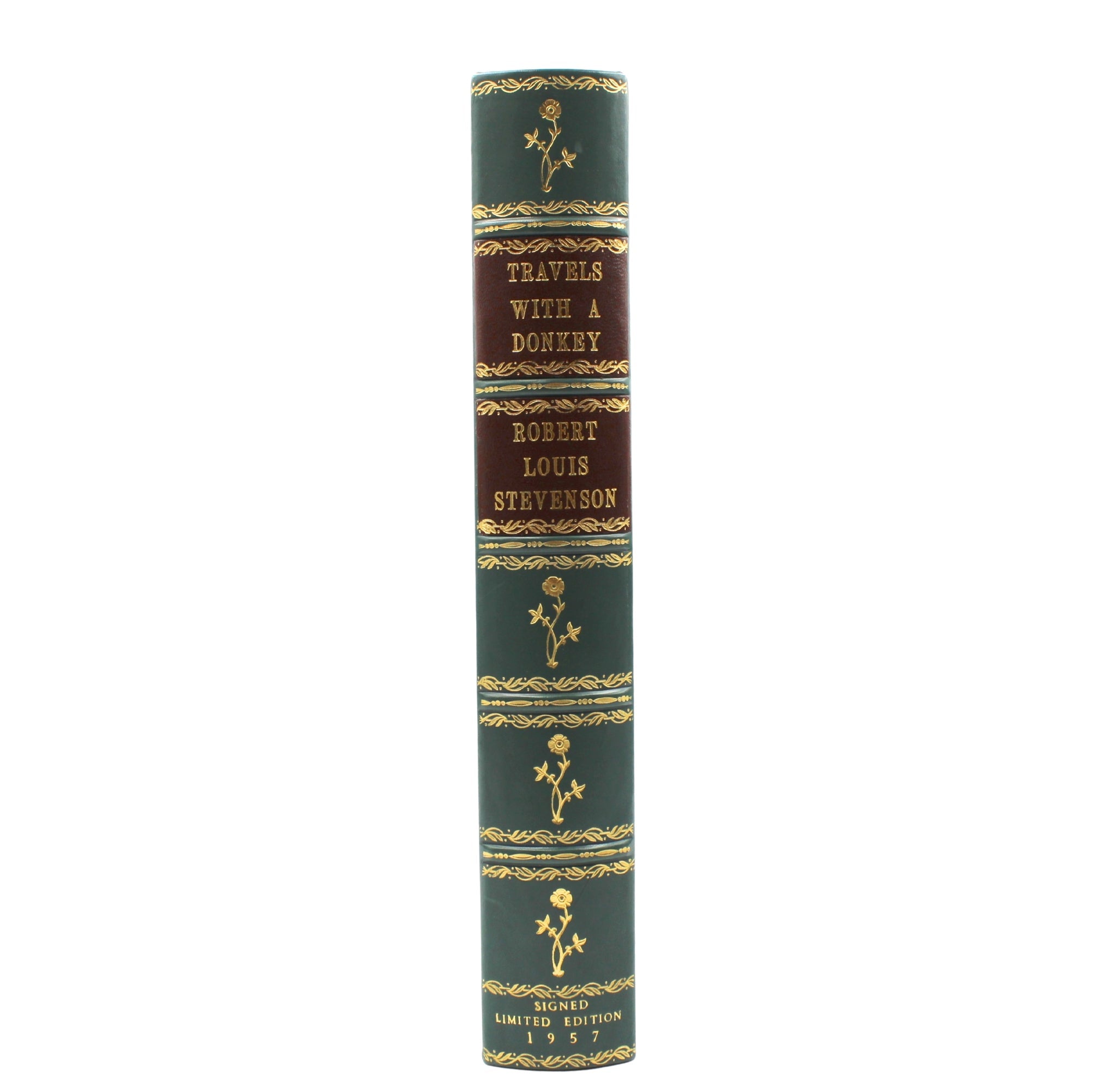 Travels with a Donkey in the Cevennes by Robert Louis Stevenson, Illustrated by Roger Duvoisin, Artist Signed Limited Edition, 1957 - The Great Republic