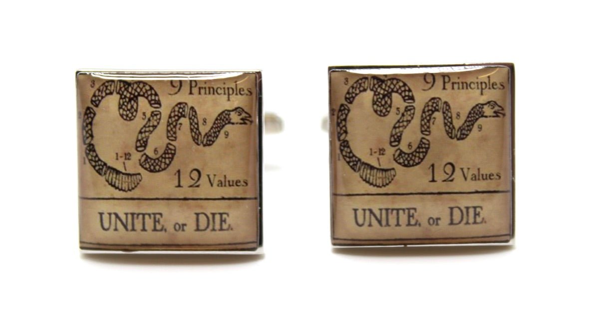 Unite or Die Cufflinks - The Great Republic