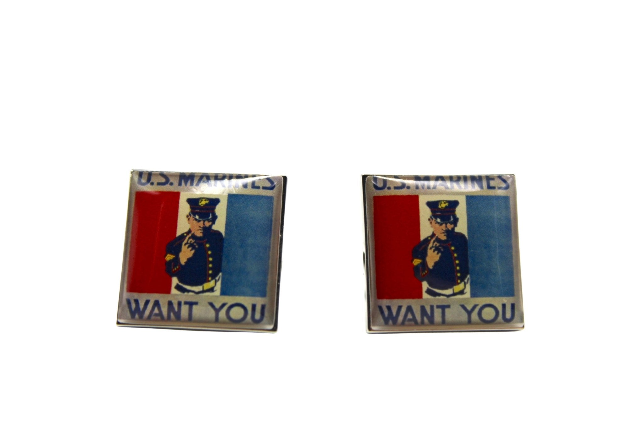 U.S. Marines Poster Cufflinks - The Great Republic