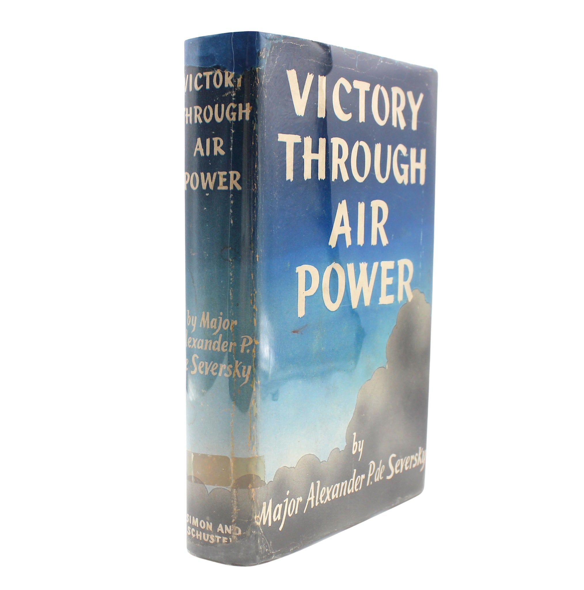 Victory Through Air Power By Major Alexander P. De Seversky, Signed and Inscribed, in Original Dust Jacket, 1942 - The Great Republic