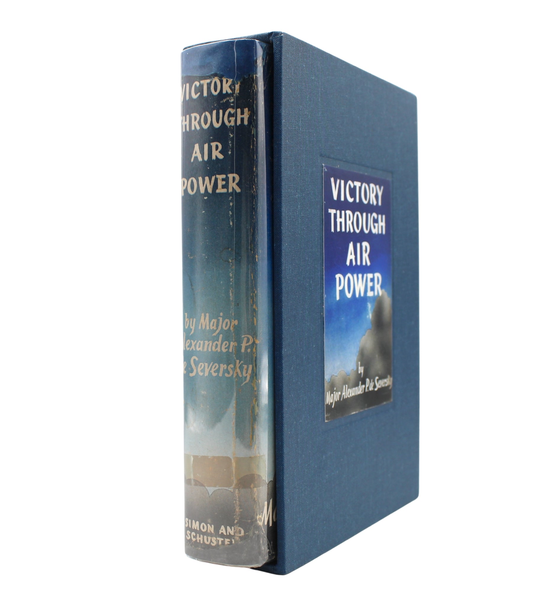 Victory Through Air Power By Major Alexander P. De Seversky, Signed and Inscribed, in Original Dust Jacket, 1942 - The Great Republic