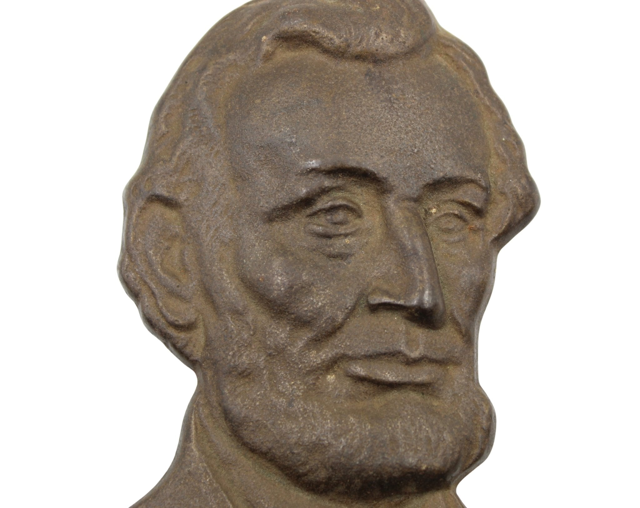 Vintage Abraham Lincoln Bust Bookends, 1928 - The Great Republic