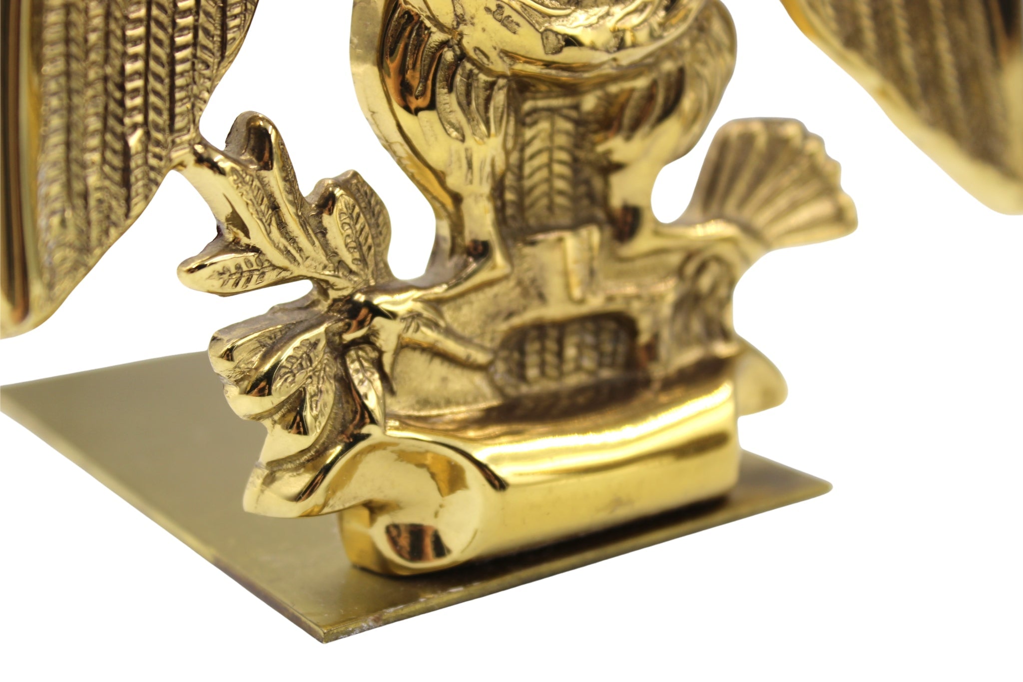Vintage American Eagle Bookends by Baldwin Brass - The Great Republic