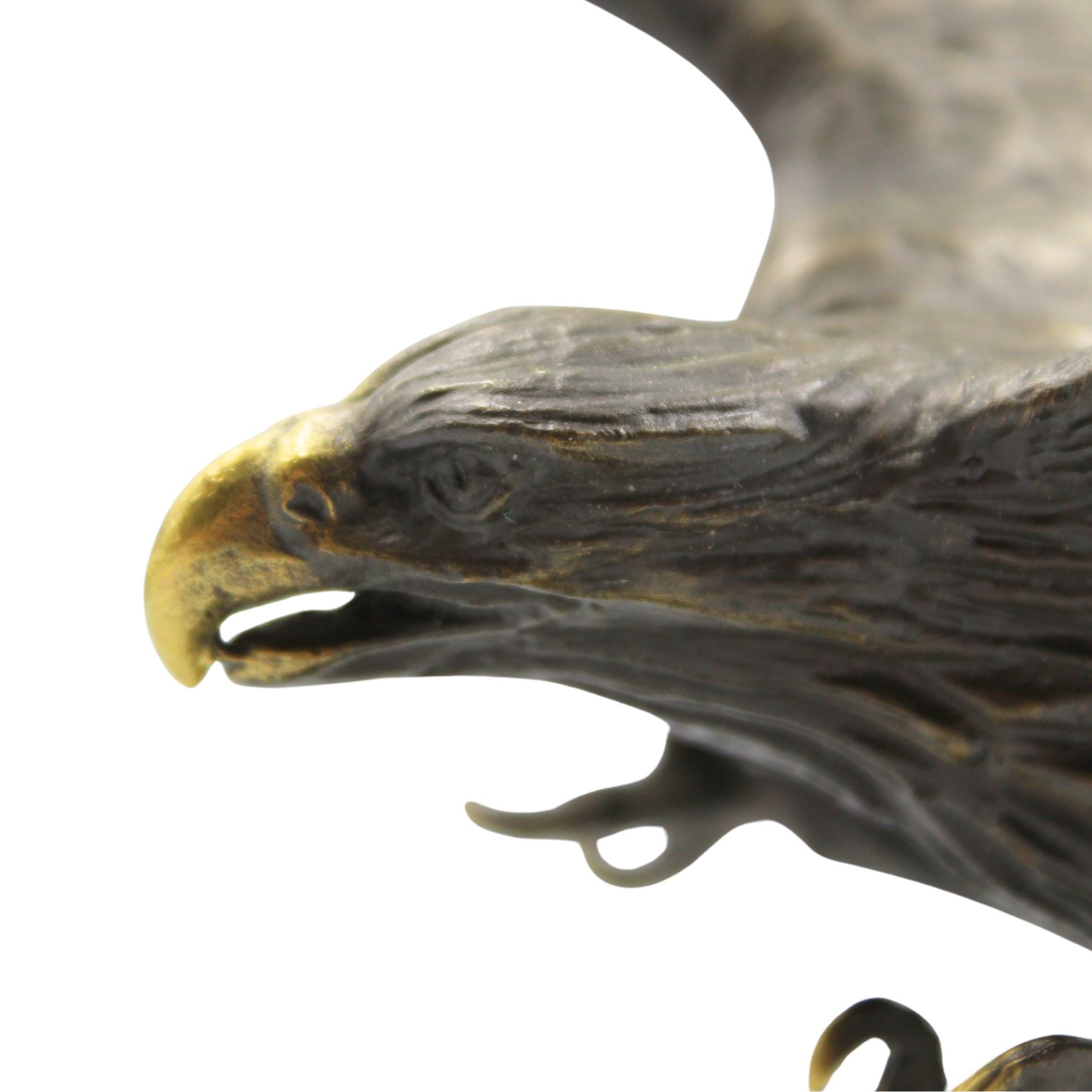 Vintage Bronze Eagle on Rocks, Late 20th Century - The Great Republic