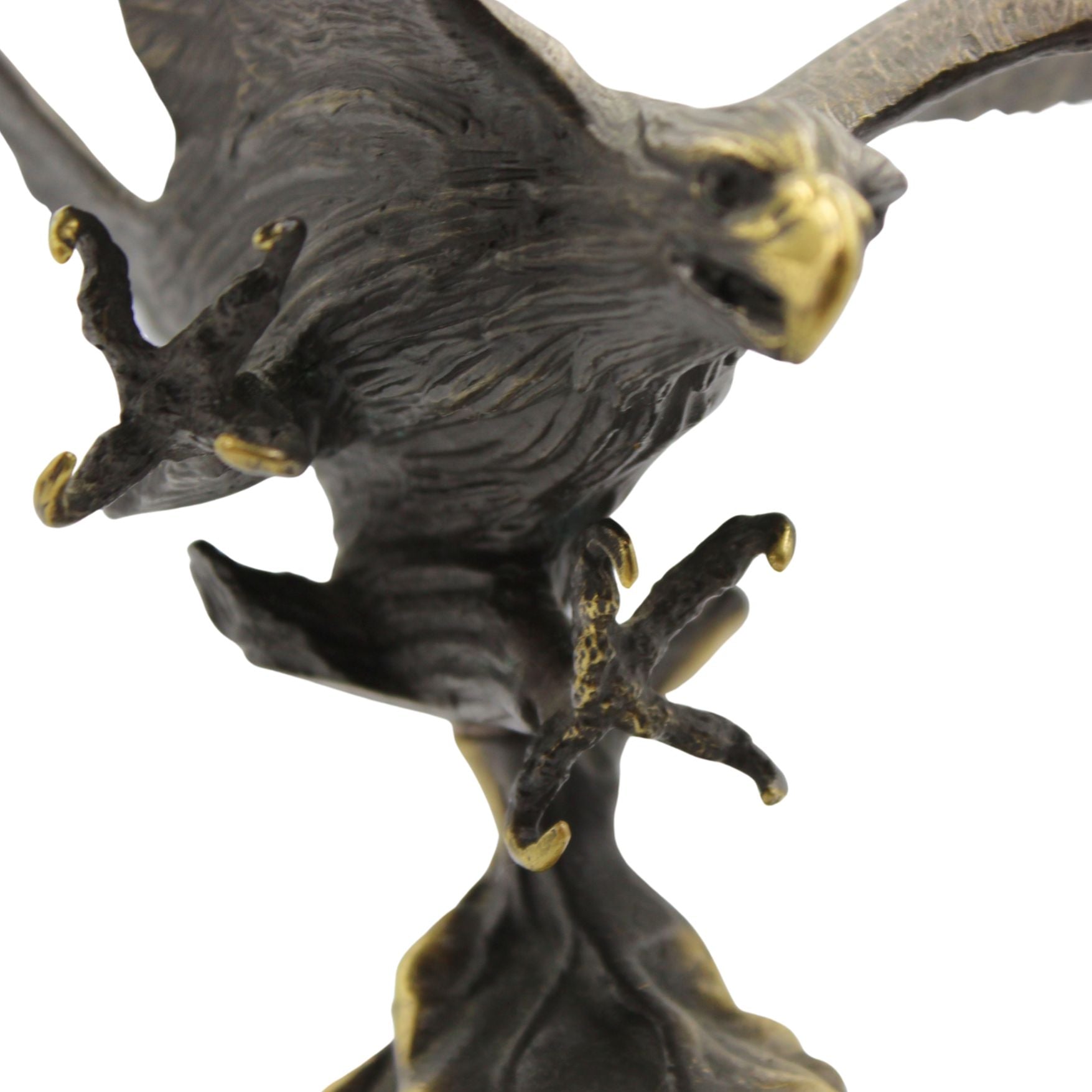 Vintage Bronze Eagle on Rocks, Late 20th Century - The Great Republic