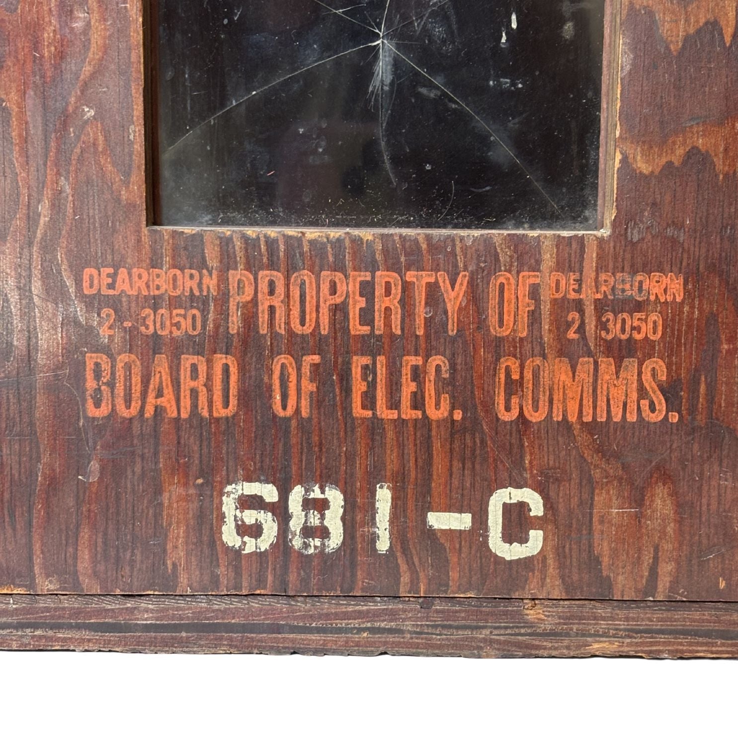 Vintage Chicago Wooden Ballot Box, circa 1920s - The Great Republic