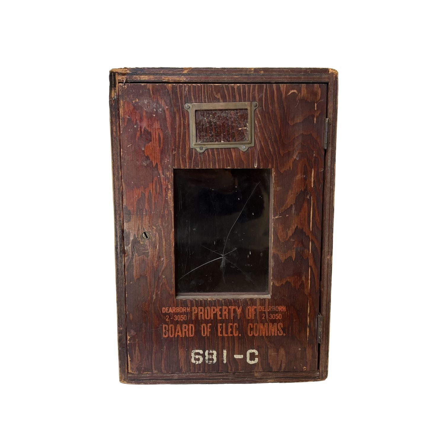 Vintage Chicago Wooden Ballot Box, circa 1920s - The Great Republic