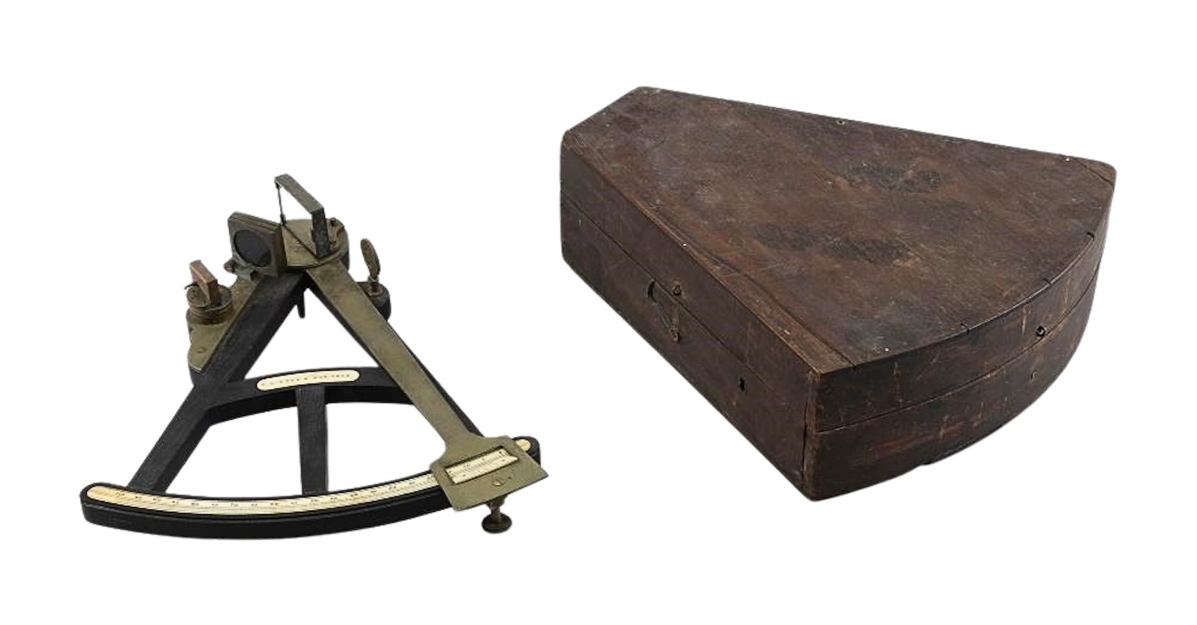 Vintage E. A. Kutz Cased Sextant, 19th Century - The Great Republic