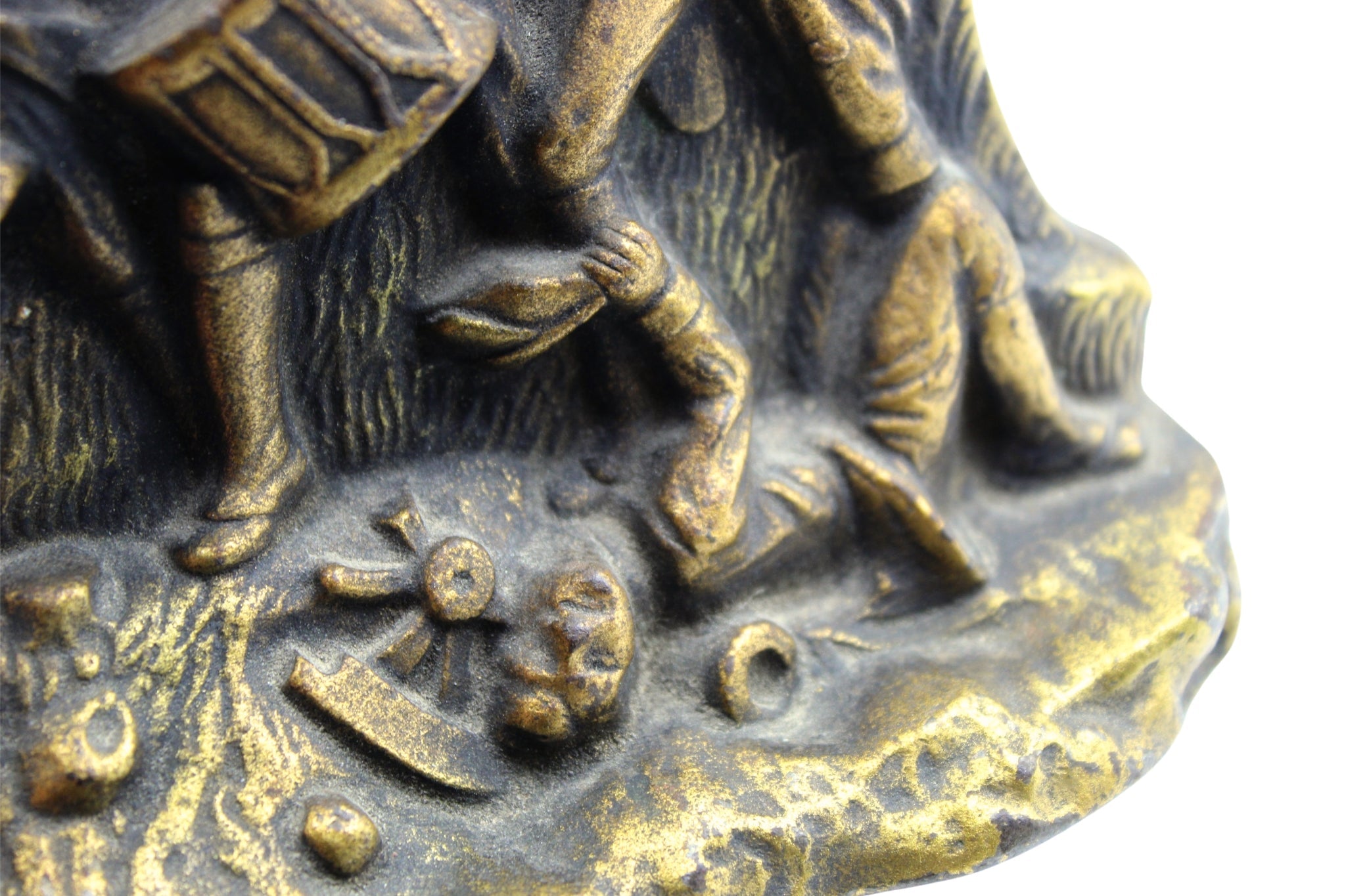 Vintage "Spirit of '76" Bookends, circa 1974 - The Great Republic