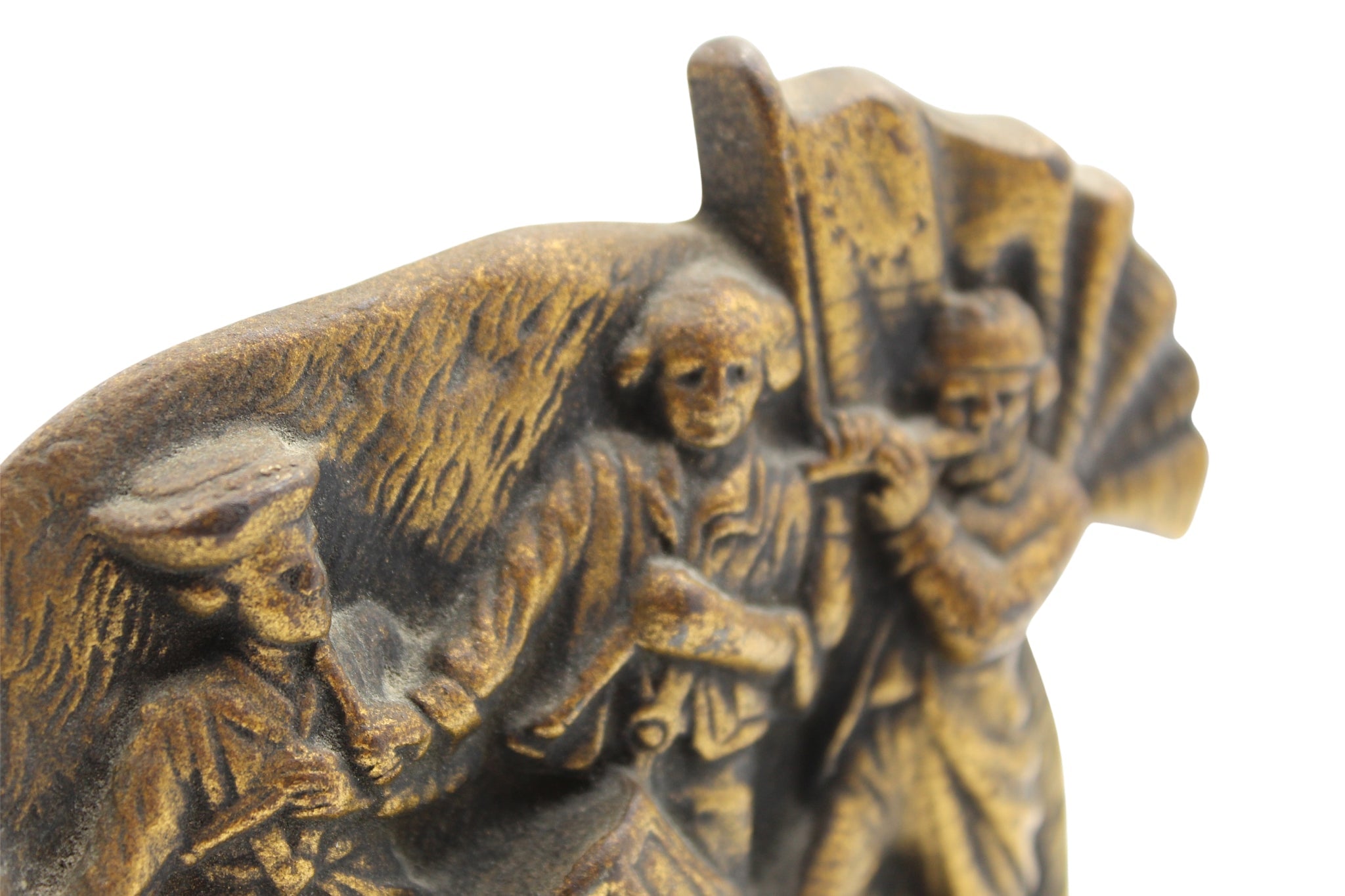 Vintage "Spirit of '76" Bookends, circa 1974 - The Great Republic