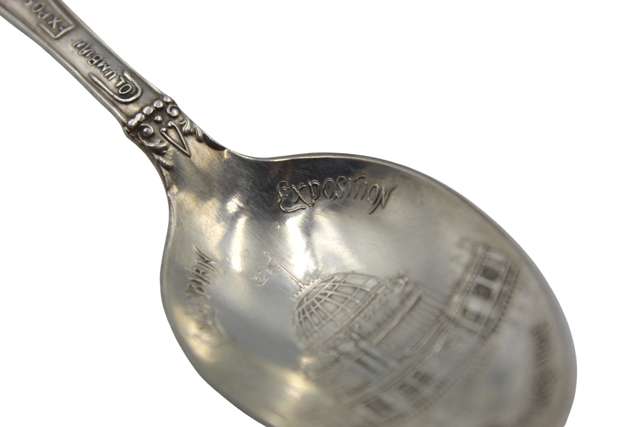 Vintage Sterling Silver 1893 Chicago Columbian Exposition Souvenir Spoon - The Great Republic