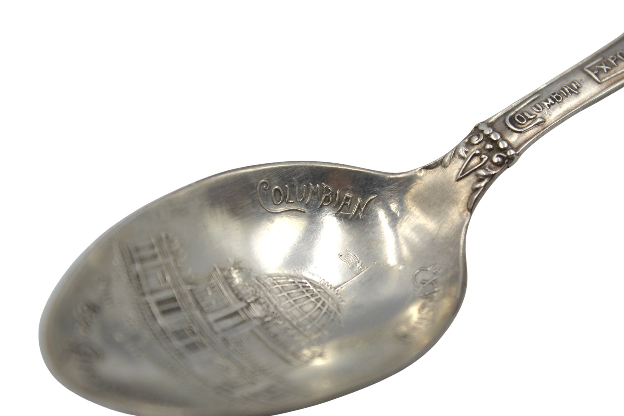 Vintage Sterling Silver 1893 Chicago Columbian Exposition Souvenir Spoon - The Great Republic