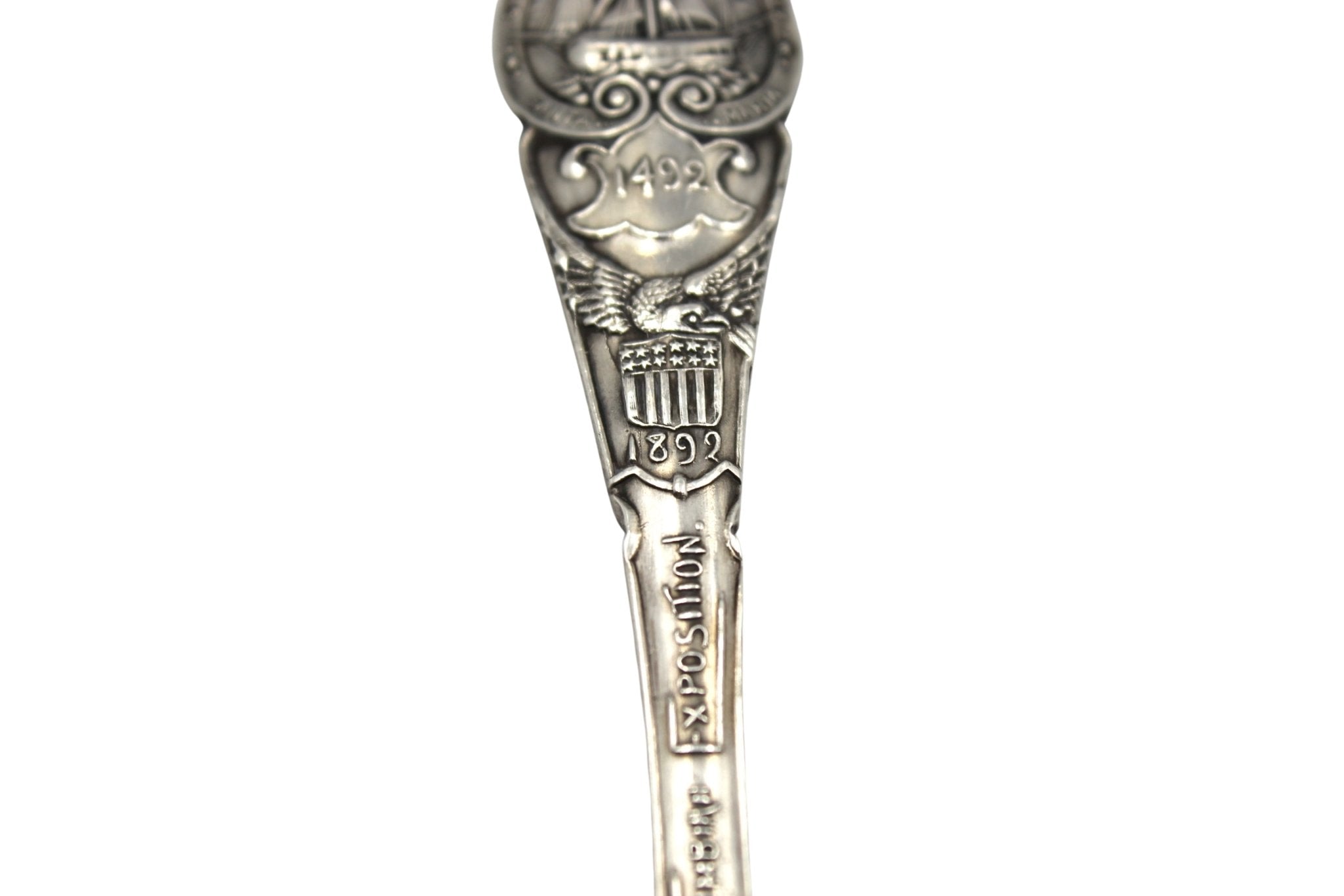 Vintage Sterling Silver 1893 Chicago Columbian Exposition Souvenir Spoon - The Great Republic