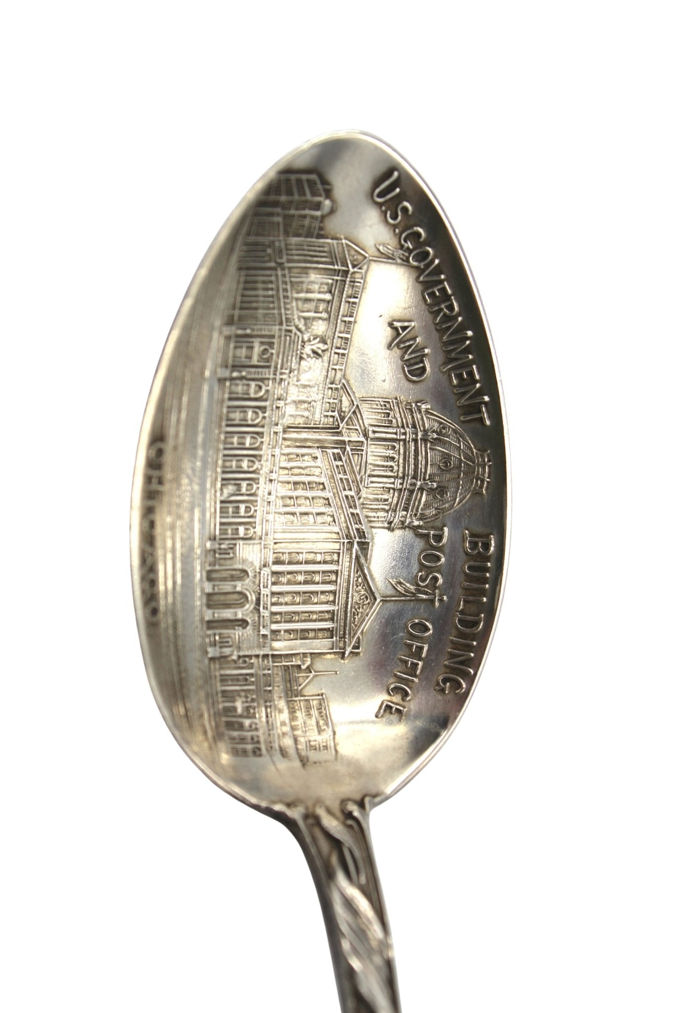 Vintage Sterling Silver "The Republic" Chicago Souvenir Spoon - The Great Republic