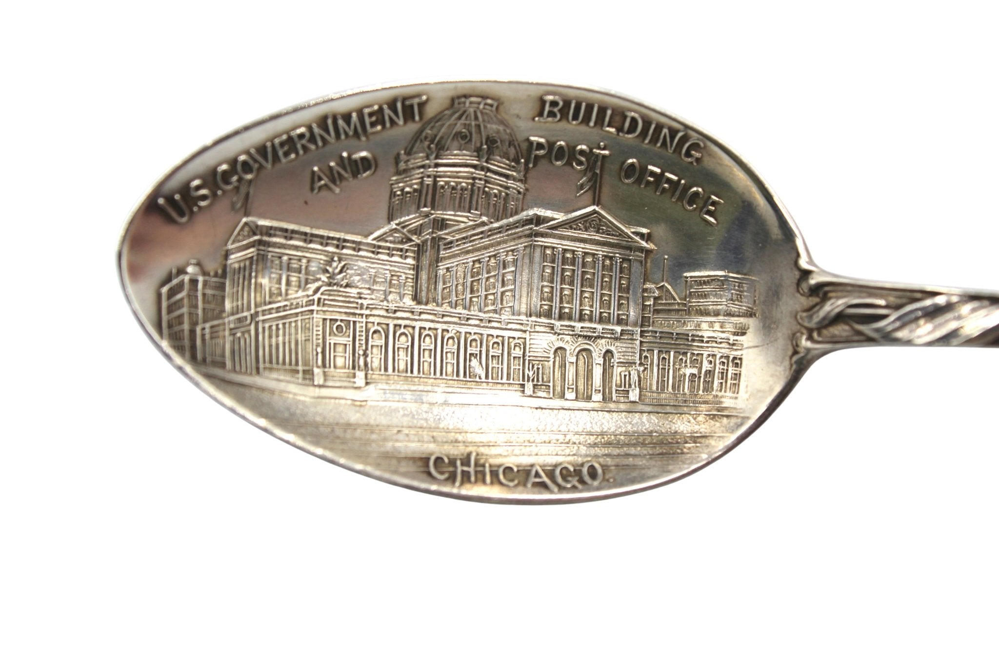 Vintage Sterling Silver "The Republic" Chicago Souvenir Spoon - The Great Republic