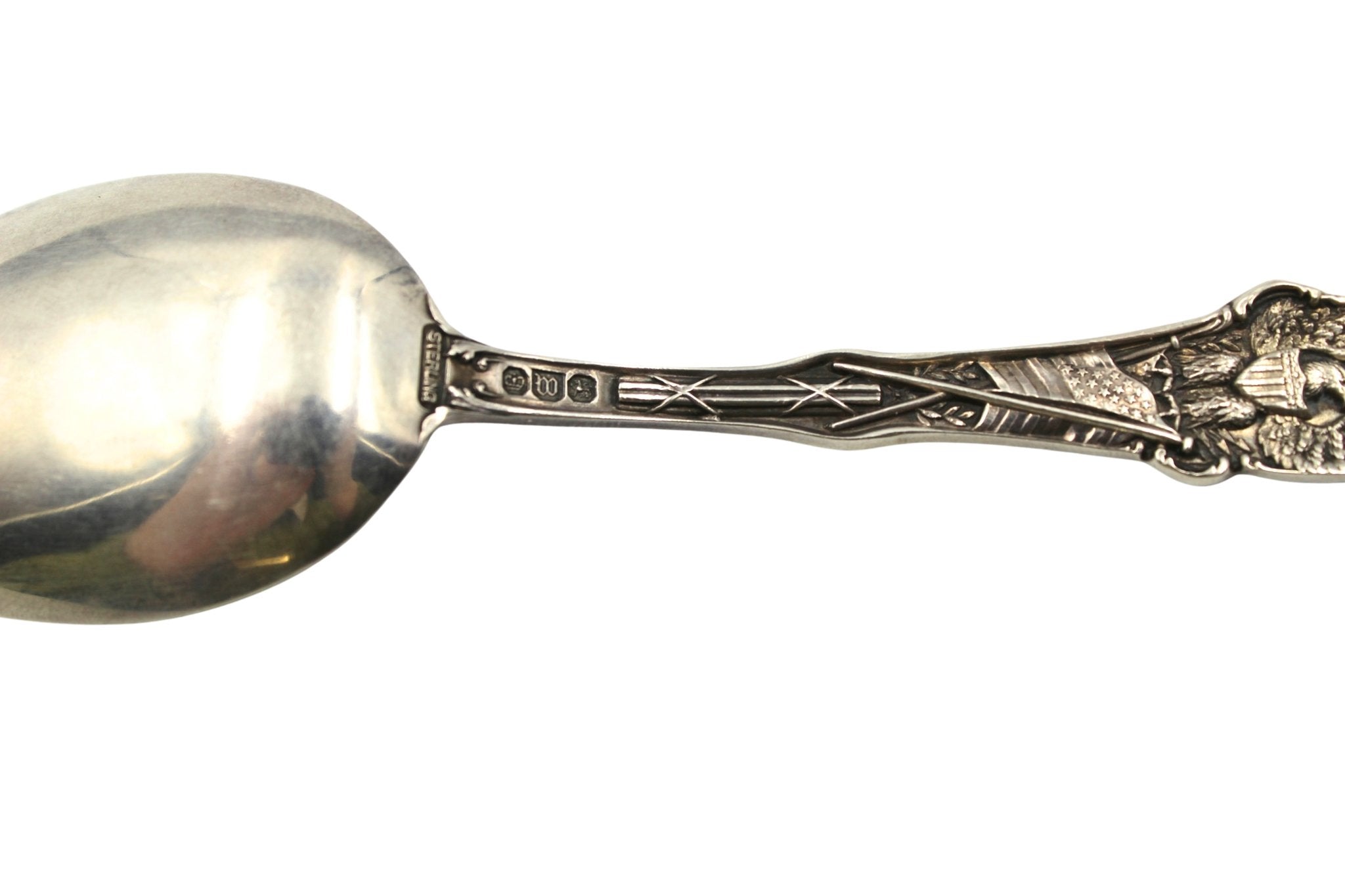 Vintage Sterling Silver "The Republic" Chicago Souvenir Spoon - The Great Republic