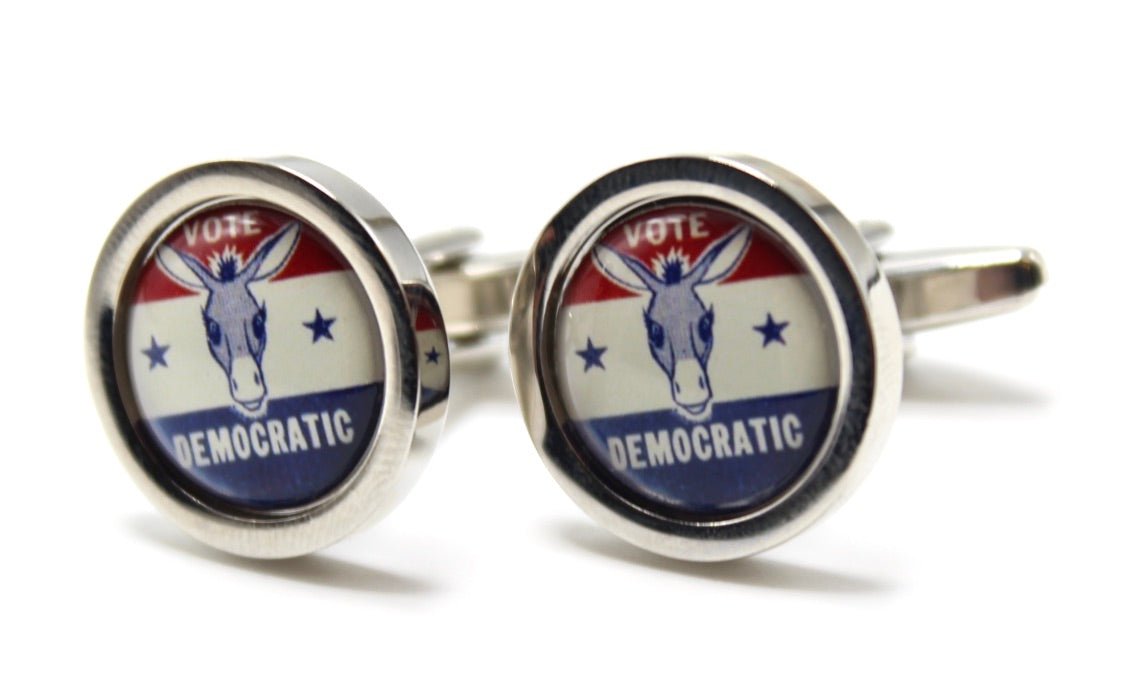 Vote Democratic Cufflinks - The Great Republic