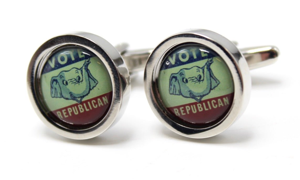 Vote Republican Cufflinks - The Great Republic