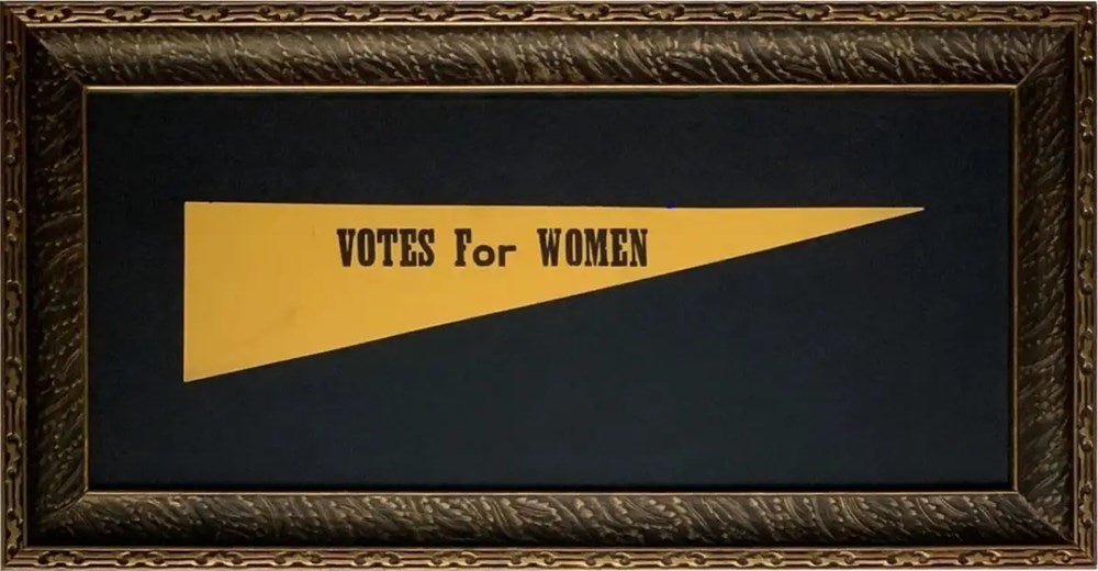 "Votes for Women" Pennant, Early 20th Century - The Great Republic