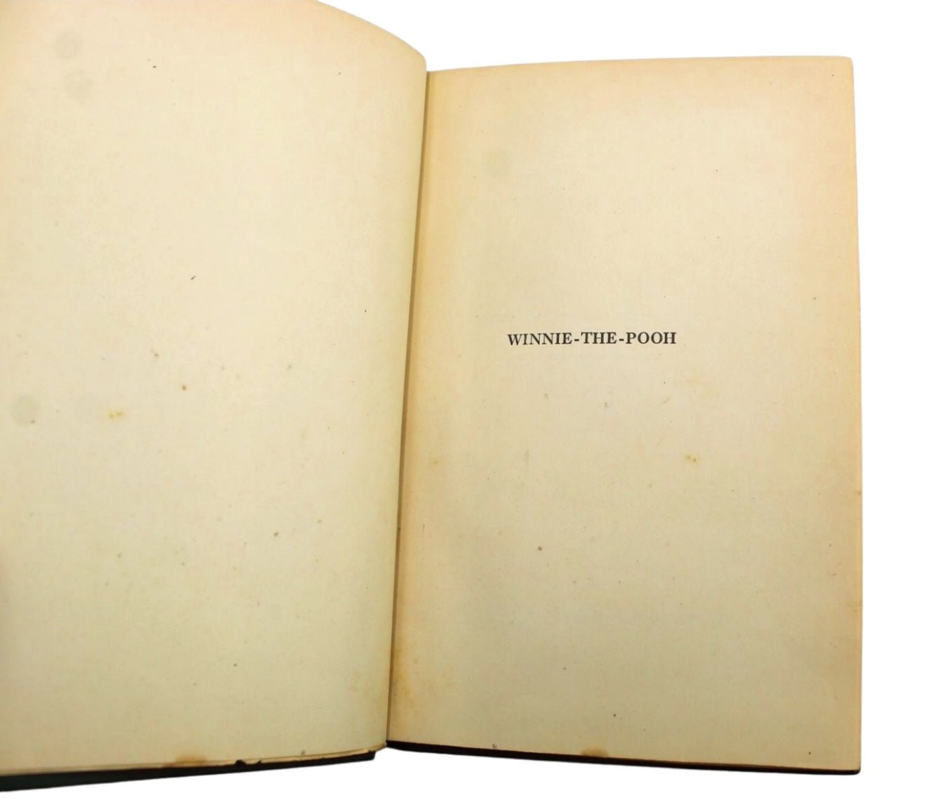 Winnie - the - Pooh by A. A. Milne, Illustrated by Ernest H. Shepard, First Edition, in Original Boards, 1926 - The Great Republic