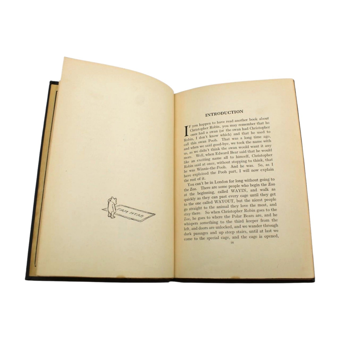 Winnie - the - Pooh by A. A. Milne, Illustrated by Ernest H. Shepard, First Edition, in Original Boards, 1926 - The Great Republic