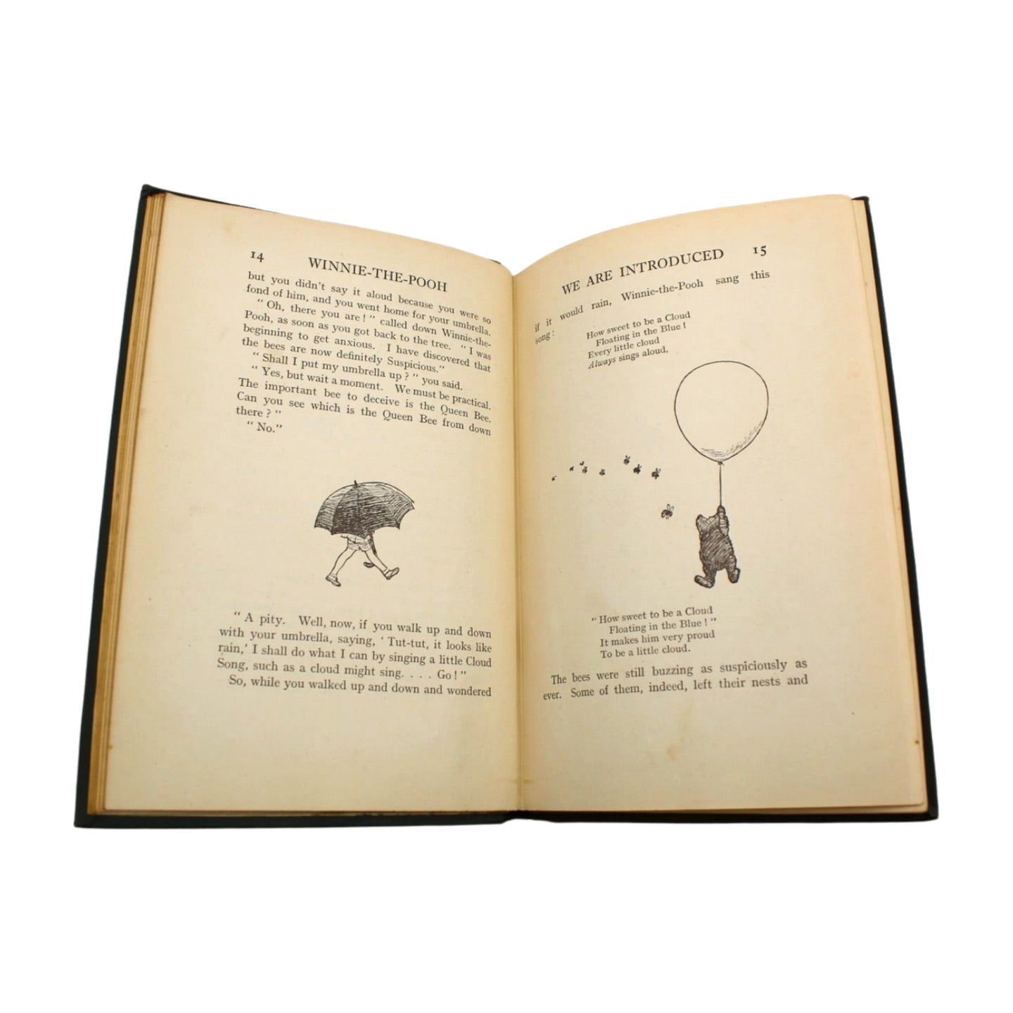 Winnie - the - Pooh by A. A. Milne, Illustrated by Ernest H. Shepard, First Edition, in Original Boards, 1926 - The Great Republic