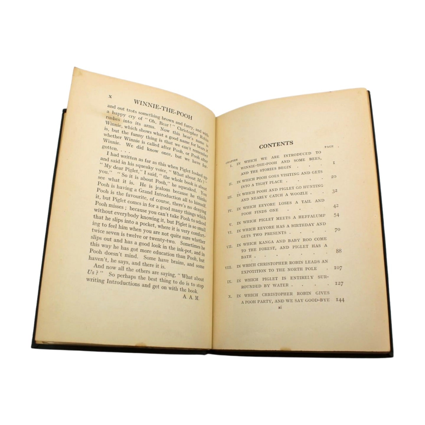 Winnie - the - Pooh by A. A. Milne, Illustrated by Ernest H. Shepard, First Edition, in Original Boards, 1926 - The Great Republic