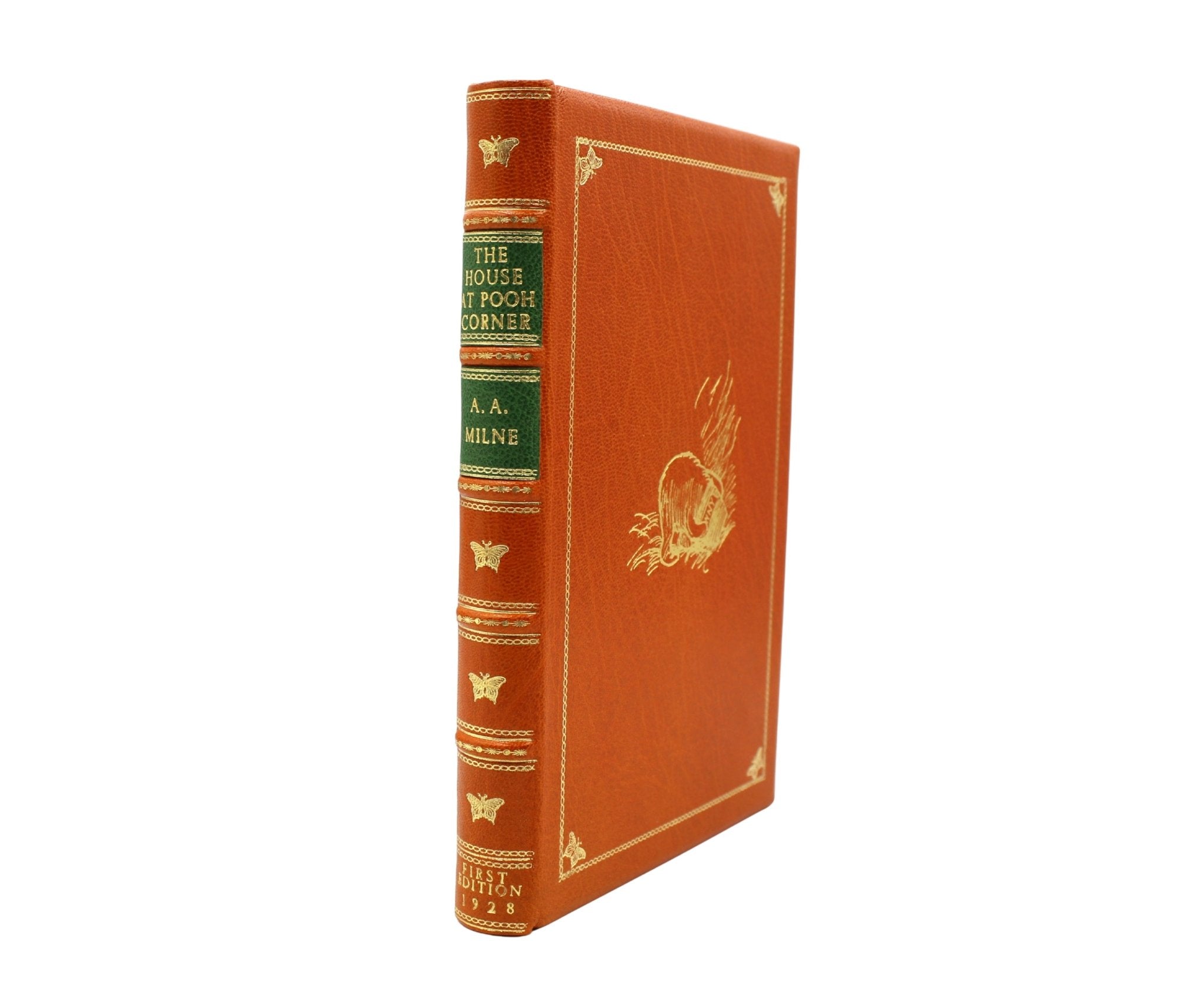 Winnie the Pooh by A. A. Milne, UK First Editions, 4 Volume Set, 1925 - 1929, with Tipped - in Signed Letter by Milne, 1927 - The Great Republic