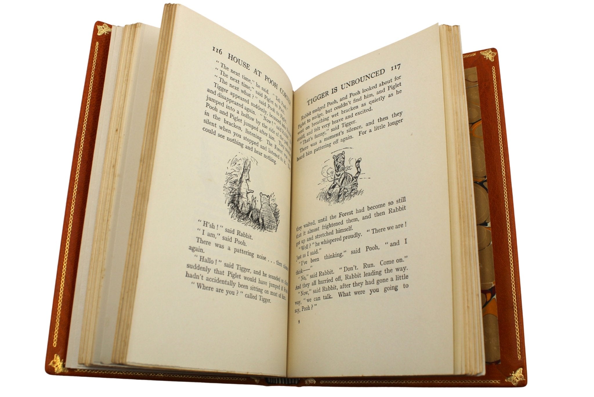 Winnie the Pooh by A. A. Milne, UK First Editions, 4 Volume Set, 1925 - 1929, with Tipped - in Signed Letter by Milne, 1927 - The Great Republic