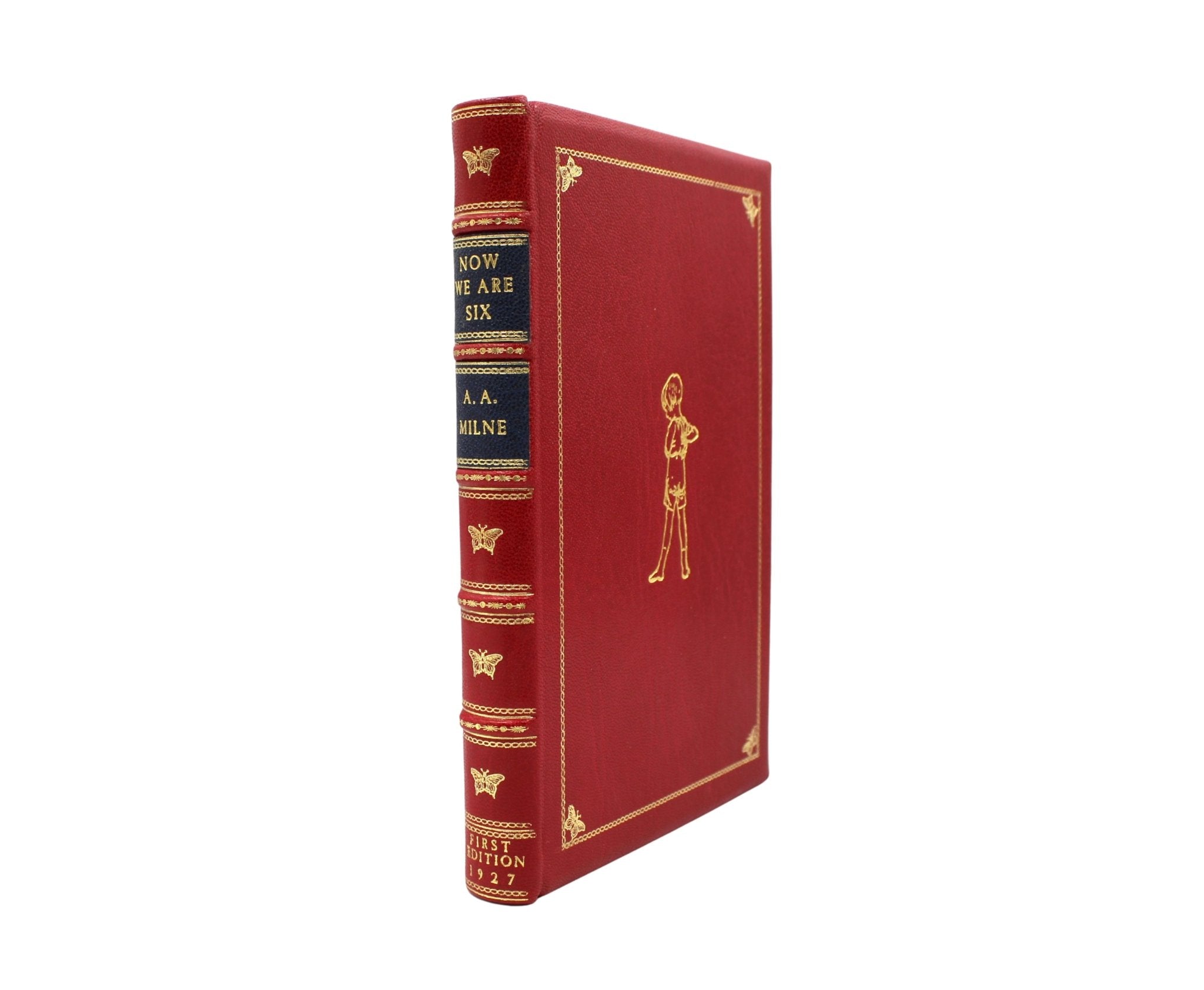 Winnie the Pooh by A. A. Milne, UK First Editions, 4 Volume Set, 1925 - 1929, with Tipped - in Signed Letter by Milne, 1927 - The Great Republic