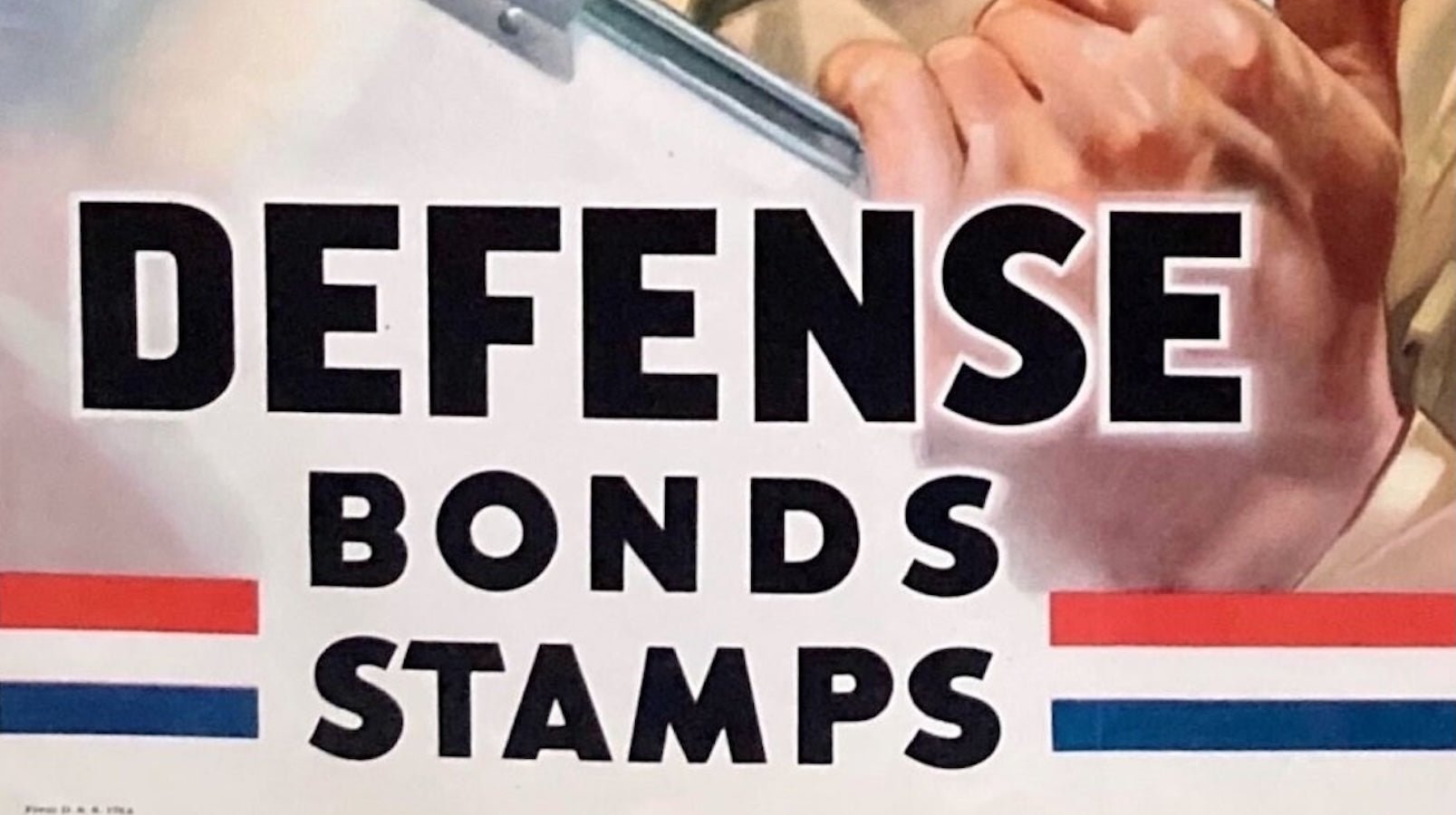 "You Buy 'Em, We'll Fly 'Em!" Vintage WWII Defense Bonds Poster by Wilkinsons, 1942 - The Great Republic