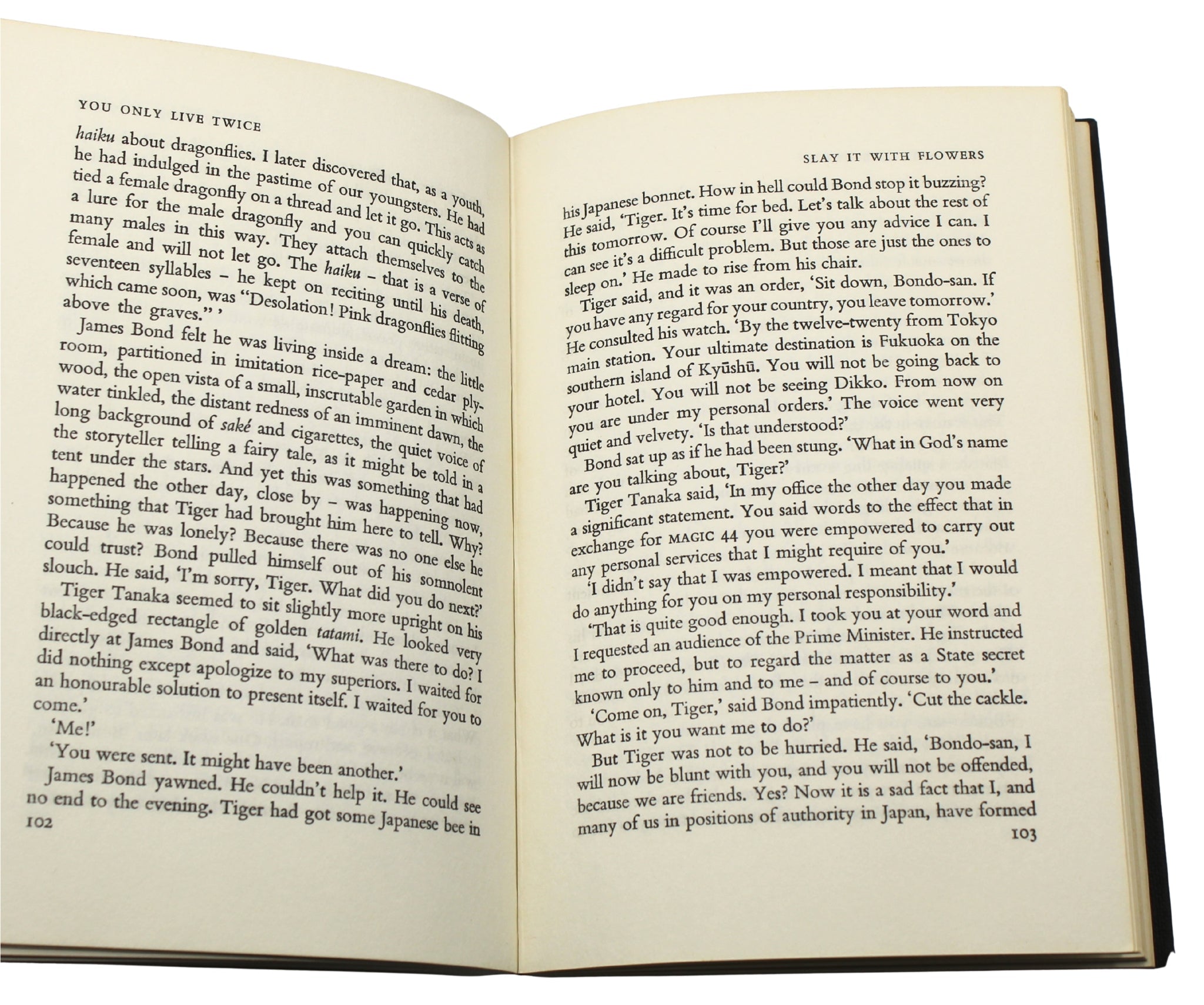 You Only Live Twice by Ian Fleming, First Edition in Original Dust Jacket, 1964 - The Great Republic