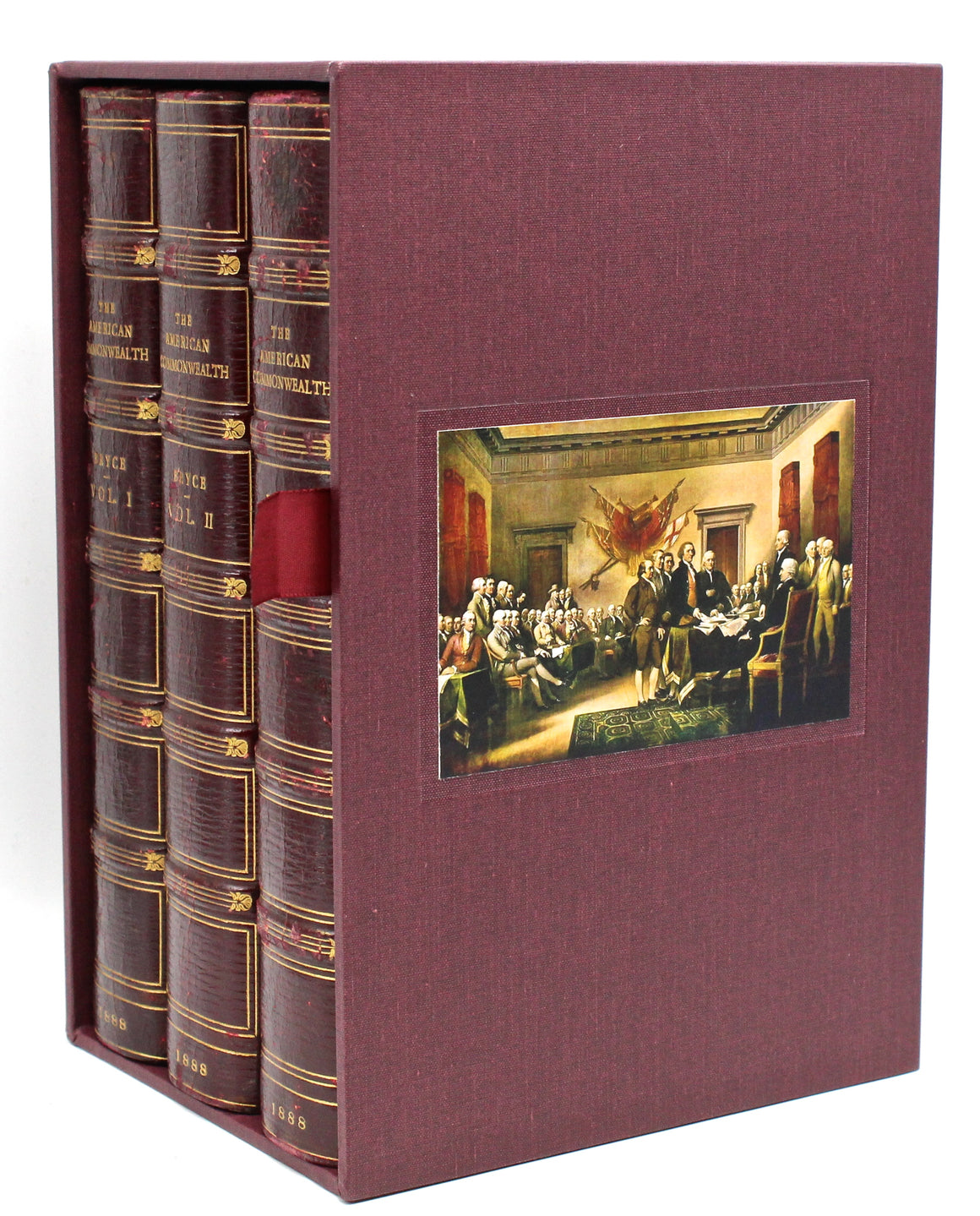 The American Commonwealth by James Bryce, First Edition, Three Volume Set, 1888