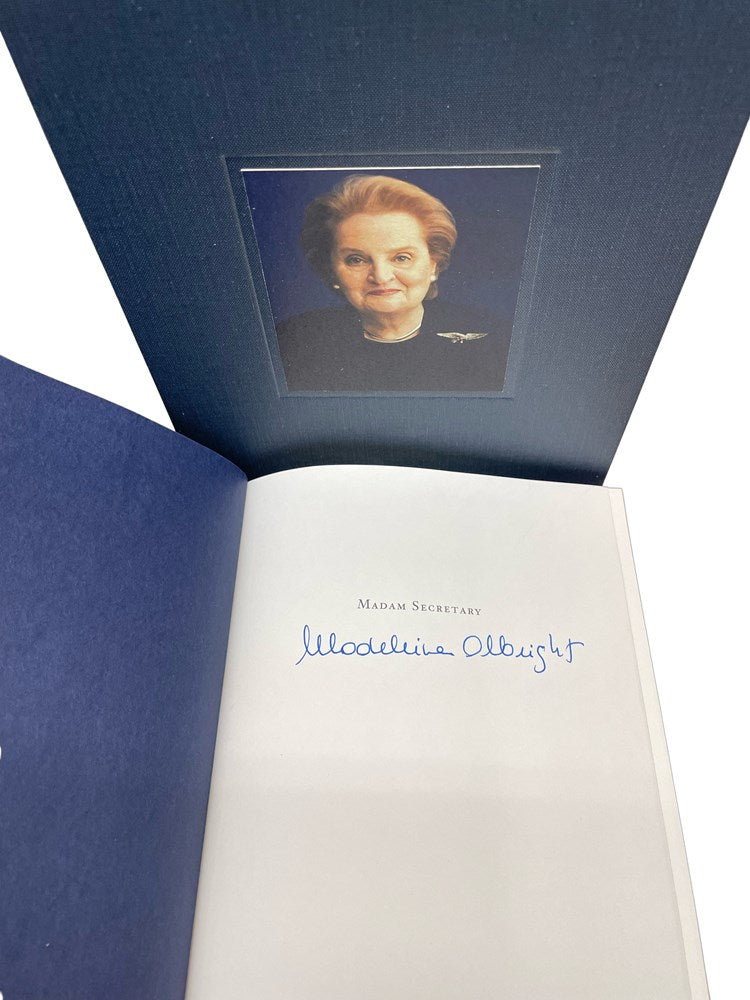 Madam Secretary, Signed by Madeleine Albright, First Edition, 2003