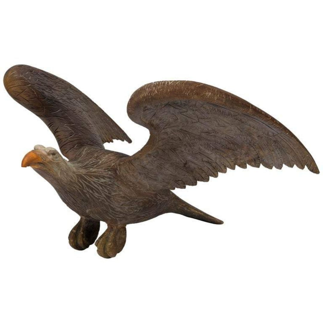 Carved Spread Wing Eagle