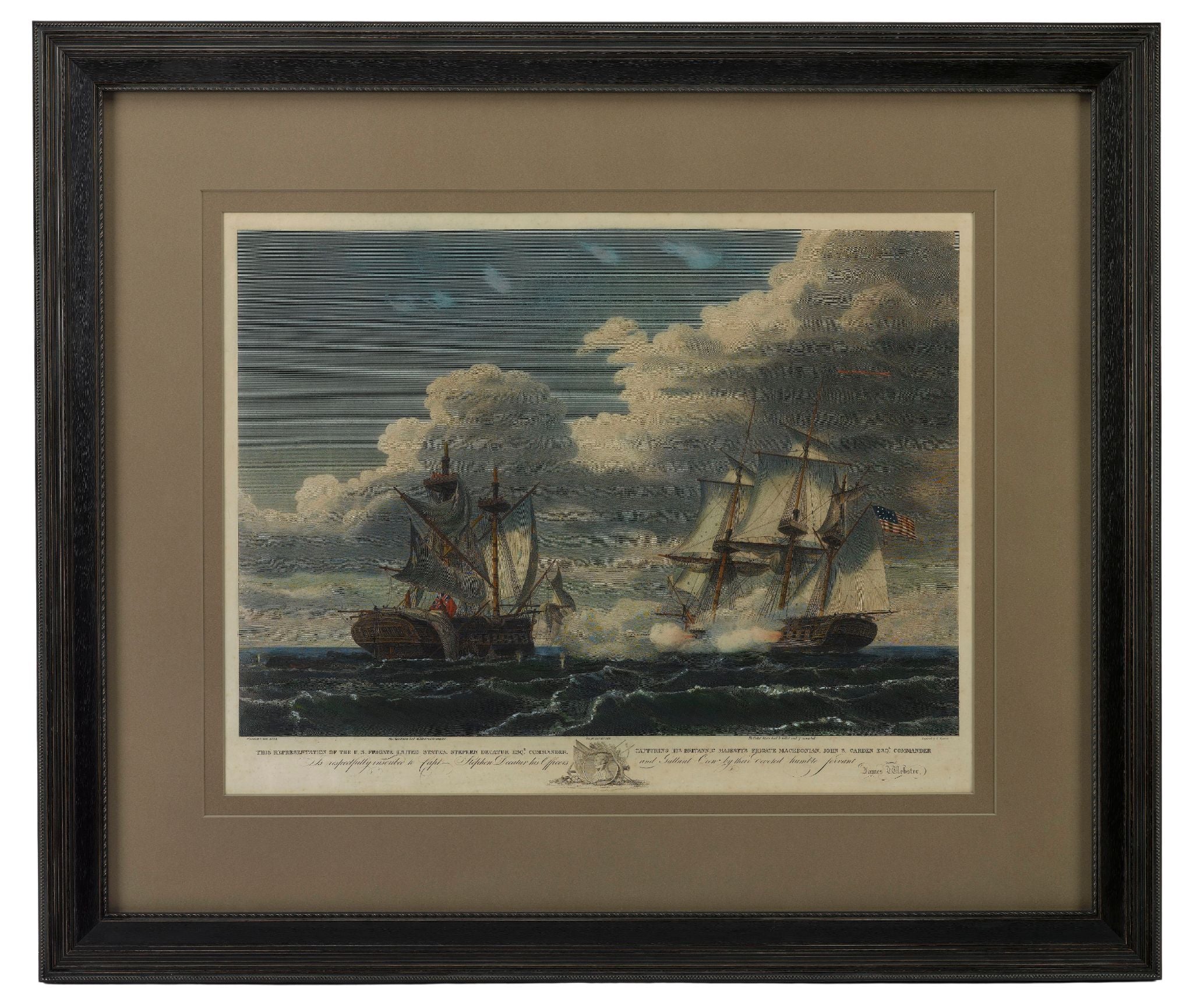 The First Frigate of the United States Navy