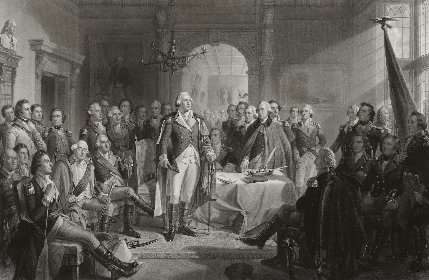 Washington’s Farewell after the Revolutionary War