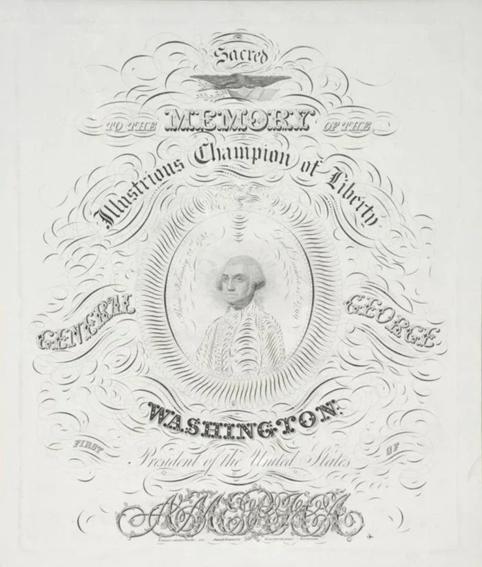 A George Washington Memorial Engraving, with an Interesting Publication History - The Great Republic