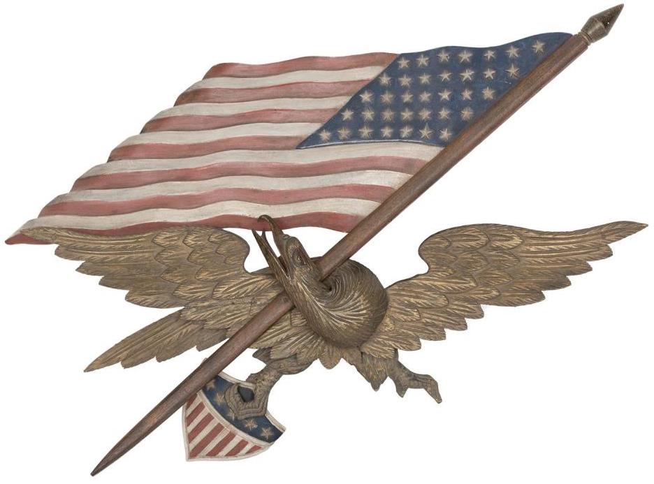 American Eagle Carver George Strapf - The Great Republic