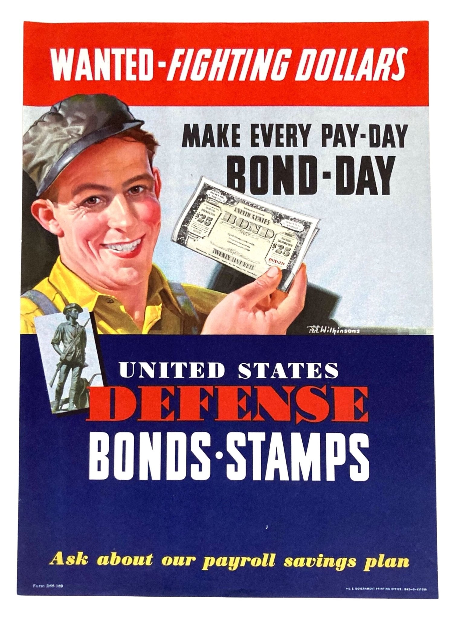 Everybody, Every Payday: Collecting WWII Payroll Savings Bond Posters - The Great Republic