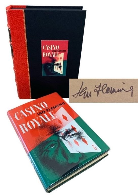 James Bond First Editions, Signed! - The Great Republic