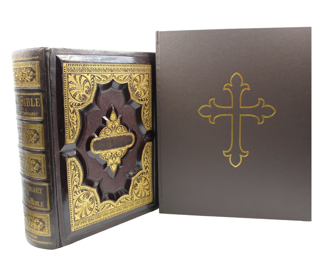 New In: Stunning 19th Century Family Bible - The Great Republic