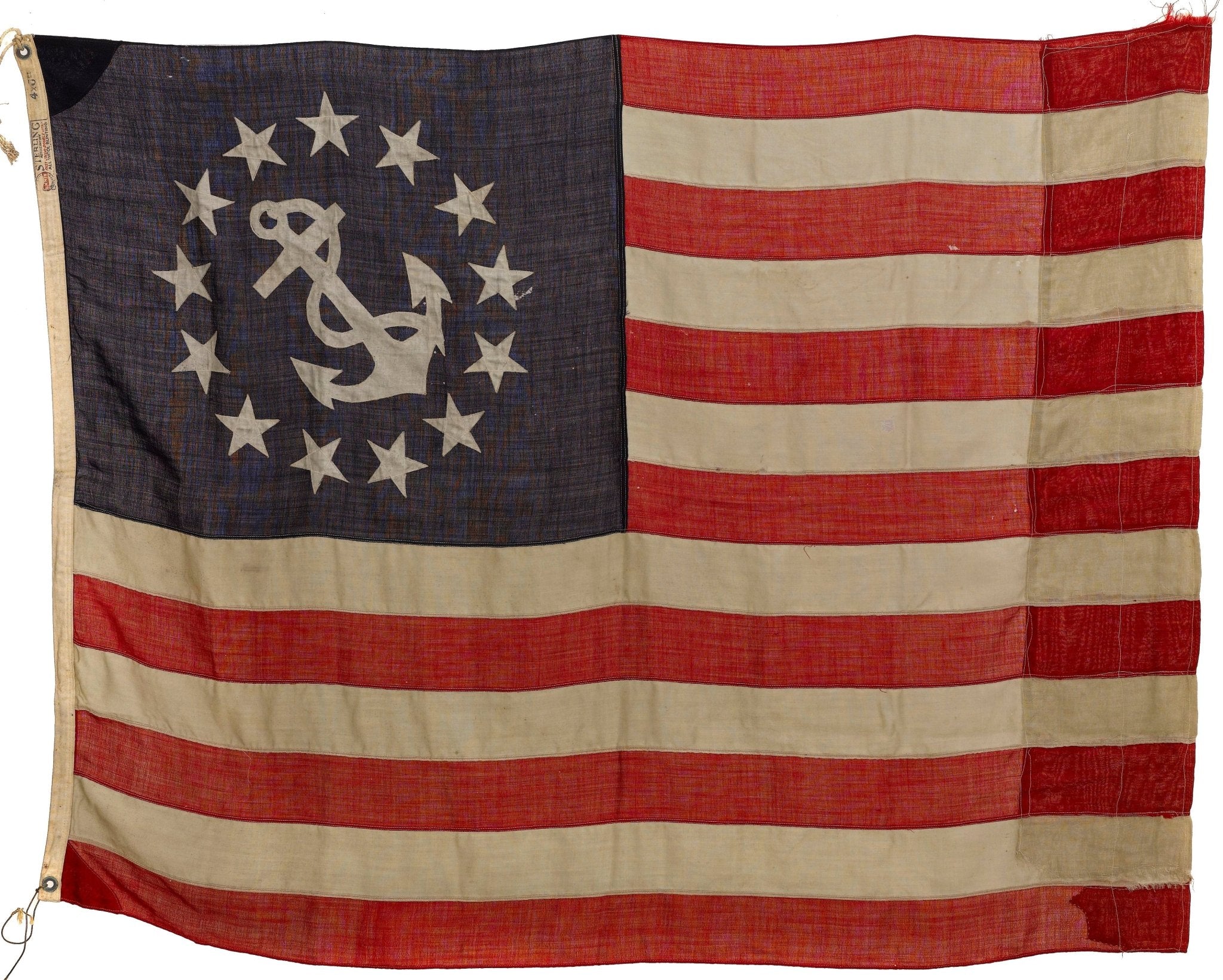 13 - Star Anchor Nautical Ensign - The Great Republic
