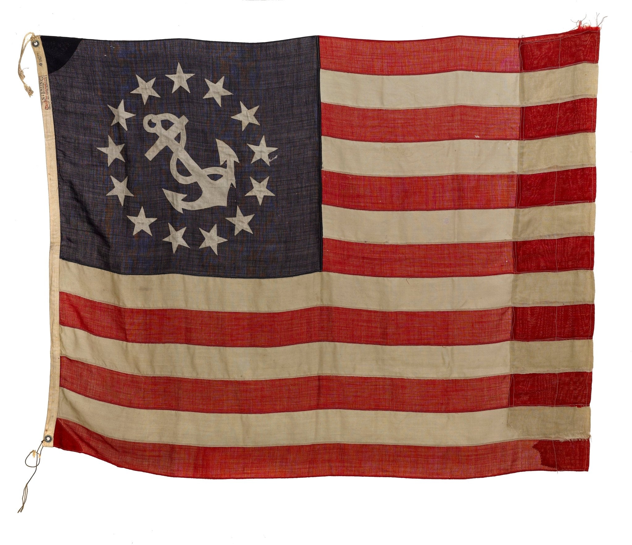 13 - Star Anchor Nautical Ensign - The Great Republic